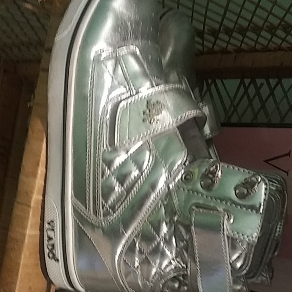 Valdo shoes all siver